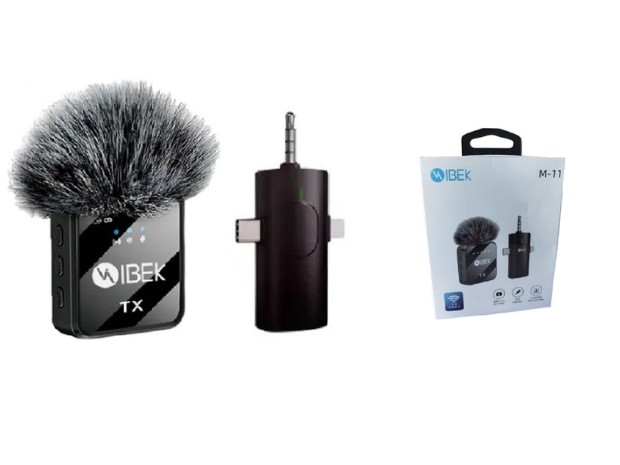 &uu MICROFONO CORBATERO SIMPLE CON CANCELACION M-11